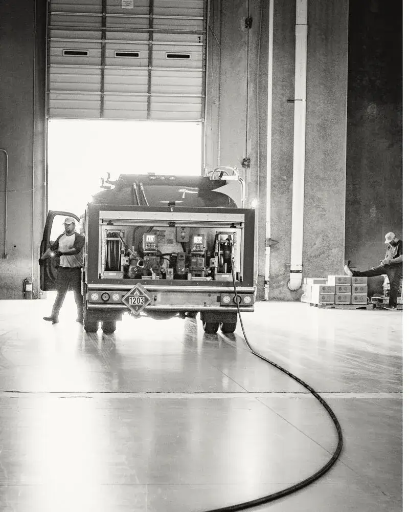 On-Site Gas and Diesel Fuel Delivery